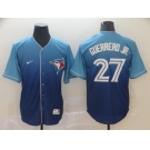 Nike Men's Toronto Blue Jays #27 Vladimir Guerrero Jr. Blue Drift Fashion Baseball Jersey