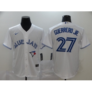 Nike Men's Toronto Blue Jays #27 Vladimir Guerrero Jr.White Cool Base  Baseball Jersey