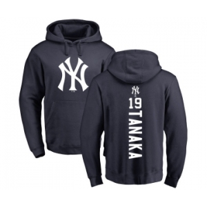Men's New York Yankees #19 Masahiro Tanaka Replica Green Salute to Service Baseball Jersey