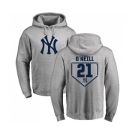 Women's New York Yankees #21 Paul O'Neill Replica Green Salute to Service Baseball Jersey