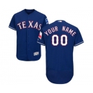 Men's Texas Rangers Customized Royal Blue Alternate Flex Base Authentic Collection Baseball Jersey