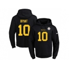Nike Pittsburgh Steelers #10 Martavis Bryant Black(Gold No.) Name & Number Pullover NFL Hoodie
