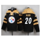Nike Pittsburgh Steelers #20 Rocky Bleier Black Player Pullover NFL Hoodie