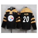 Nike Pittsburgh Steelers #20 Will Allen Black Player Pullover NFL Hoodie