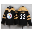 Nike Pittsburgh Steelers #32 Franco Harris Black Player Pullover NFL Hoodie