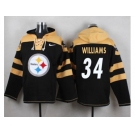 Nike Pittsburgh Steelers #34 DeAngelo Williams Black Player Pullover NFL Hoodie