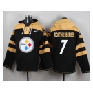 Nike Pittsburgh Steelers #7 Ben Roethlisberger Black Player Pullover NFL Hoodie