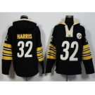 Pittsburgh Steelers #32 Franco Harris Black Player Winning Method Pullover NFL Hoodie