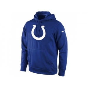 Indianapolis Colts Nike Royal Blue KO Logo Essential Hoodie