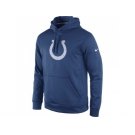 Indianapolis Colts Nike Royal Practice Performance Pullover Hoodie