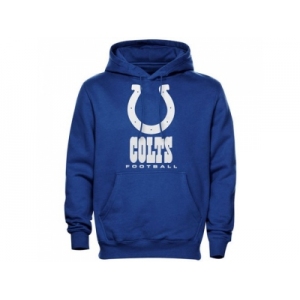 Indianapolis Colts Royal Blue Critical Victory Pullover Hoodie