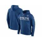 Men's Indianapolis Colts Nike Royal Sideline Circuit Pullover Performance Hoodie