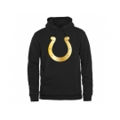 Men's Indianapolis Colts Pro Line Black Gold Collection Pullover Hoodie