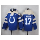 Nike Indianapolis Colts #17 Griff Whalen Royal Blue Player Pullover NFL Hoodie