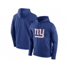 Men New York Giants Nike Royal Circuit Logo Essential Performance Hoodie