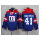 Nike New York Giants #41 Dominique Rodgers-Cromartie Royal Blue Player Pullover NFL Hoodie