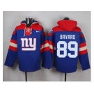 Nike New York Giants #89 Mark Bavaro Royal Blue Player Pullover NFL Hoodie