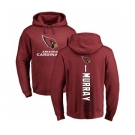 Football Arizona Cardinals #1 Kyler Murray Maroon Backer Pullover Hoodie