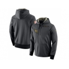 Men's Arizona Cardinals Nike Anthracite Salute to Service Player Performance Hoodie