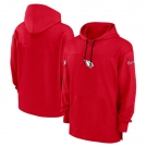 Men's Arizona Cardinals Red Performance Pullover Hoodie