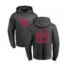 NFL Nike Arizona Cardinals #85 Gabe Holmes Ash One Color Pullover Hoodie
