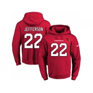 Nike Arizona Cardinals #22 Tony Jefferson Red Name & Number Pullover NFL Hoodie