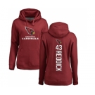 NFL Women's Nike Arizona Cardinals #43 Haason Reddick Maroon Backer Pullover Hoodie