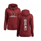 NFL Women's Nike Arizona Cardinals #85 Gabe Holmes Maroon Backer Pullover Hoodie