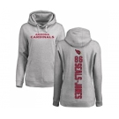 NFL Women's Nike Arizona Cardinals #86 Ricky Seals-Jones Ash Backer Pullover Hoodie