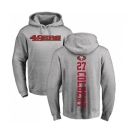 Football San Francisco 49ers #27 Adrian Colbert Ash Backer Pullover Hoodie