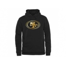 Men's San Francisco 49ers Pro Line Black Gold Collection Pullover Hoodie