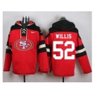 Nike San Francisco 49ers #52 Patrick Willis Red Player Pullover Hoodie