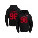 Nike San Francisco 49ers #96 Solomon Thomas Black Name & Number Pullover NFL Hoodie
