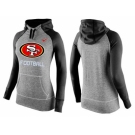 Women Nike San Francisco 49ers Performance Hoodie Grey & Black
