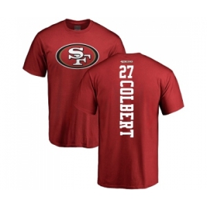 Football San Francisco 49ers #27 Adrian Colbert Red Backer T-Shirt