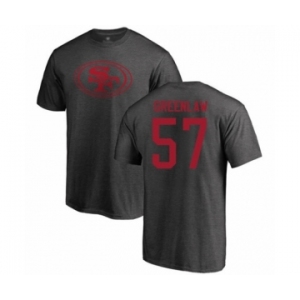 Football San Francisco 49ers #57 Dre Greenlaw Ash One Color T-Shirt