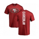 Football San Francisco 49ers #57 Dre Greenlaw Red Backer T-Shirt