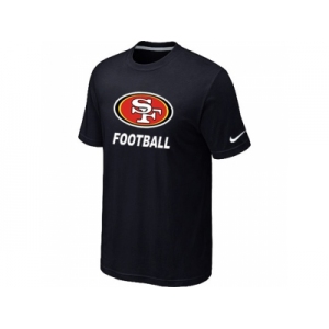 Men's San Francisco 49ersFacility T-Shirt Black