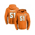 Nike Miami Dolphins #51 Mike Pouncey Orange Name & Number Pullover NFL Hoodie