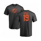 NFL Nike Miami Dolphins #19 Jakeem Grant Ash One Color T-Shirt
