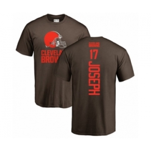 NFL Nike Cleveland Browns #17 Greg Joseph Brown Backer T-Shirt