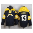 Nike San Diego Chargers #13 Keenan Allen Navy Blue Player Pullover Hoodie