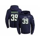 Nike San Diego Chargers #39 Danny Woodhead Navy Blue Name & Number Pullover NFL Hoodie