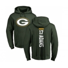 Football Green Bay Packers #17 Davante Adams Green Backer Hoodie