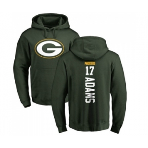 Football Green Bay Packers #17 Davante Adams Green Backer Hoodie