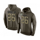 Football Men's Green Bay Packers #26 Darnell Savage Jr. Green Salute To Service Pullover Hoodie