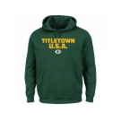 Green Bay Packers Majestic Green Hot Phrase Pullover Hoodie