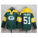 Nike Green Bay Packers #51 Nate Palmer Green Player Pullover NFL Hoodie