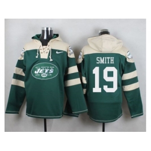 Nike New York Jets #19 Devin Smith Green Player Pullover NFL Hoodie