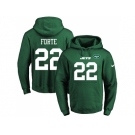 Nike New York Jets #22 Matt Forte Green Name & Number Pullover NFL Hoodie